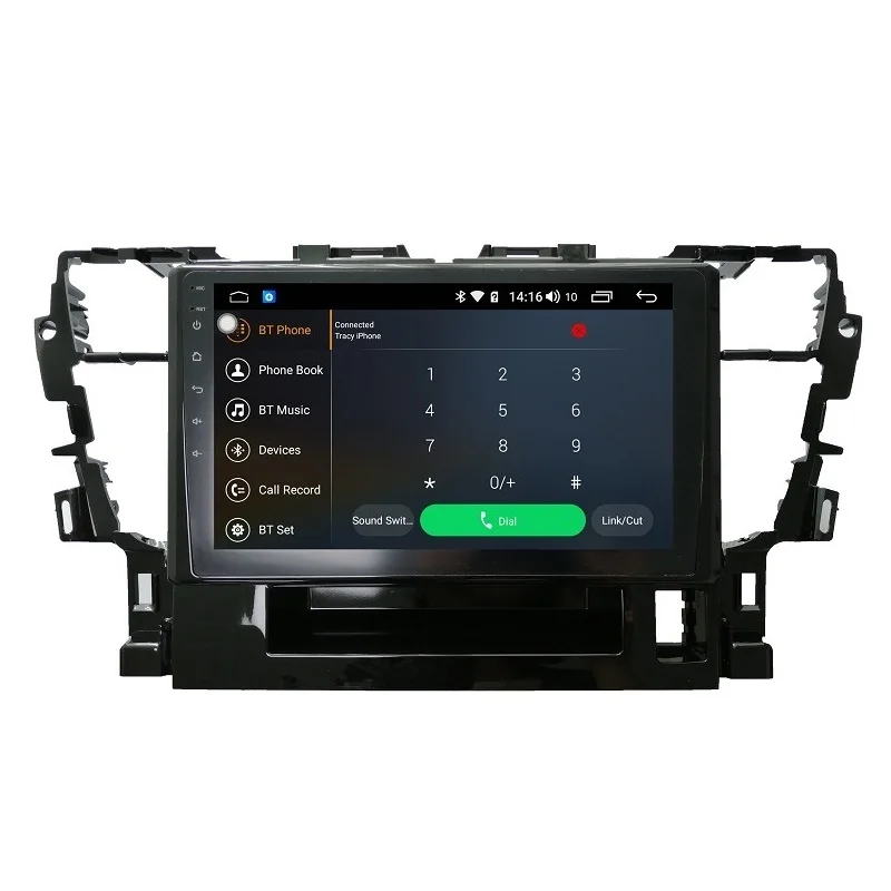 Clearance Android 9.0 8-core for 2015 TOYOTA Vellfire car radio with GPS navigation BT support SWC mirror 4G internet,ToyotaAndroid 5