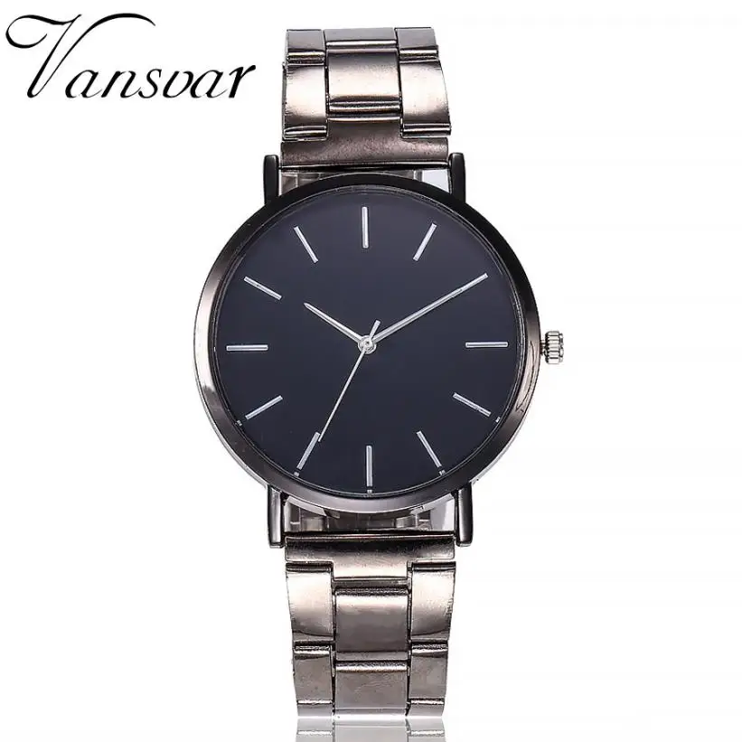 

Vansvar Brand Watch Fashion Casual Stainless Steel Women Watches Silver Mesh Luxury Reloj montre femme Watch Woman J27