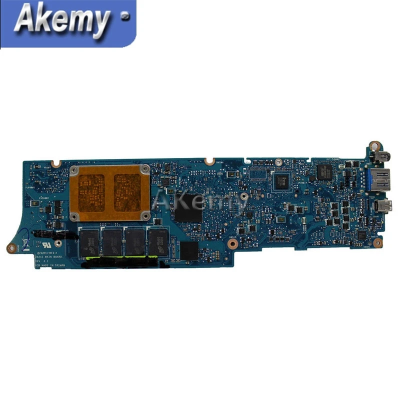 AK UX21E с i3-2367 cpu 4 Гб ram Материнская плата Asus UX21 UX21E Материнская плата ноутбука 60-N93MB2B00 тестирование работы