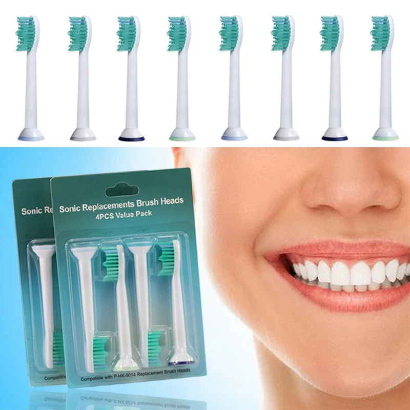 Buy 8Pcs/2bag Toothbrush Head Replacement Heads Fits