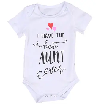 

Summer Cute Babies Bodysuit Casual Newborn Infant Baby Boys Girls Short Sleeve Letter Print Bodysuits Jumpsuit Clothes Outfits
