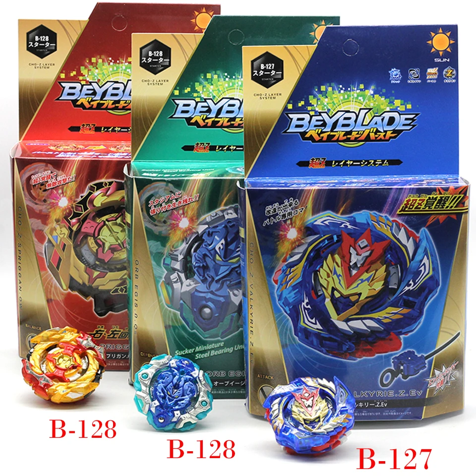 

NEW Beyblade Burst B-133 B139 B131 Band Launcher and Box Bables Metal Fusion Spinning Top Bey Blade Blades Toy Bayblade