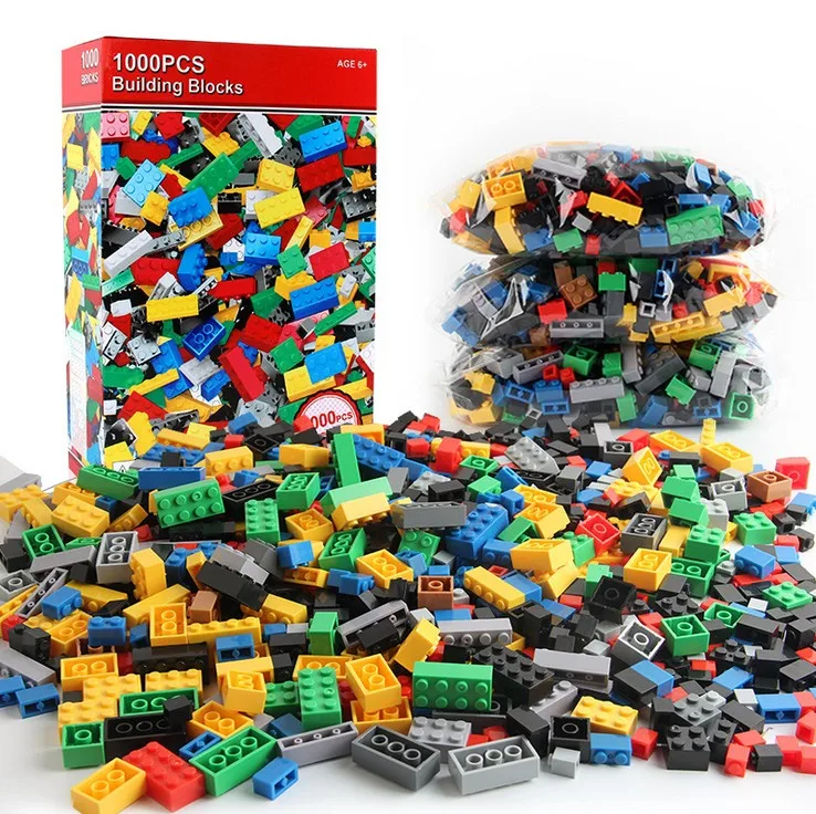 

1000pcs Bricks Designer Creative Classic Brick DIY Building Blocks Educational Toys Children Gift Compatible Brand Block
