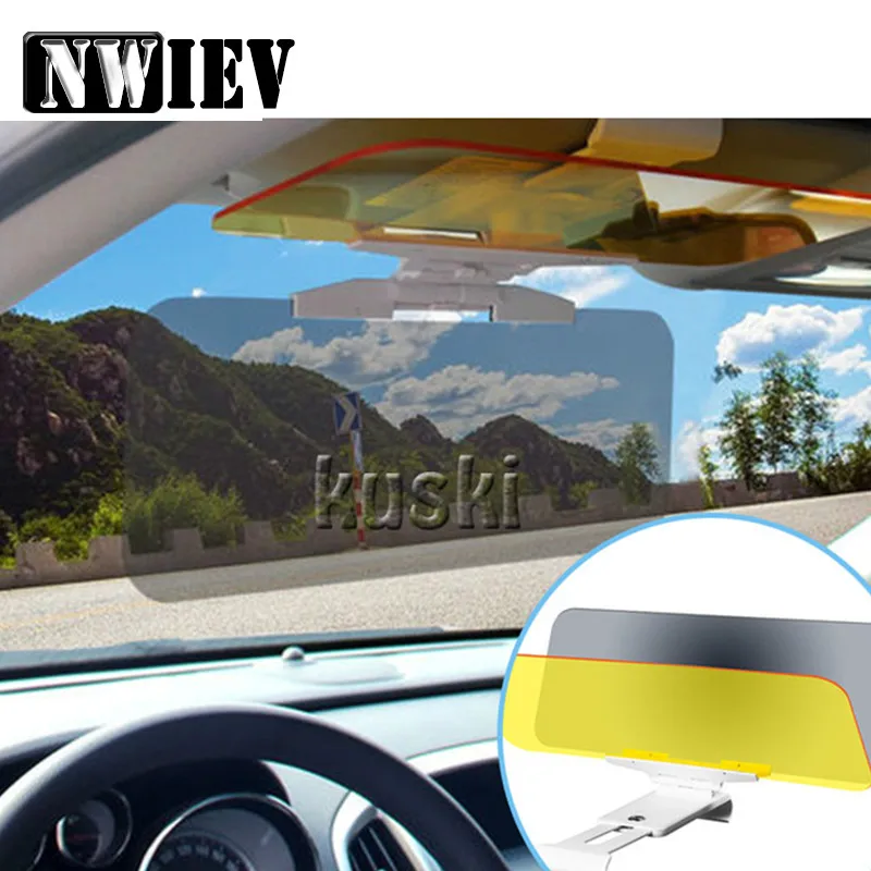 NWIEV 1X Солнцезащитный козырек автомобиля для Chevrolet Cruze VW Passat B5 B6 B7 Toyota Corolla 2008 RAV4 Saab Kia