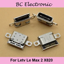 Для Letv X 820 USB разъем зарядки Порты и разъёмы для Letv Le Max 2X820 Высокое качество испытания хорошо с отслеживания номер