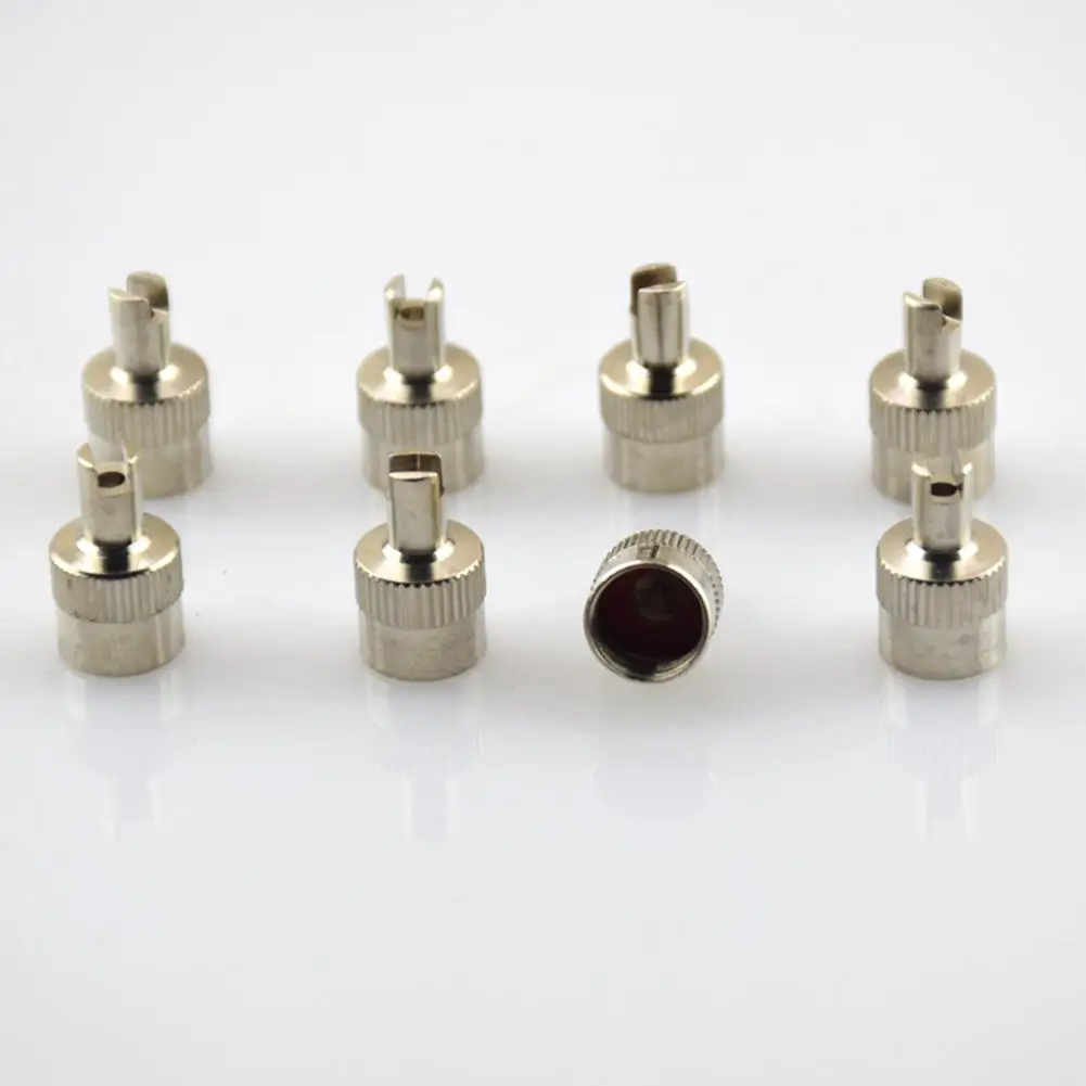 4Pcs Copper Car Wheel Tire Air Valve Stem Metal Anti Dust Protective Cap Cover Decor Tire Valve