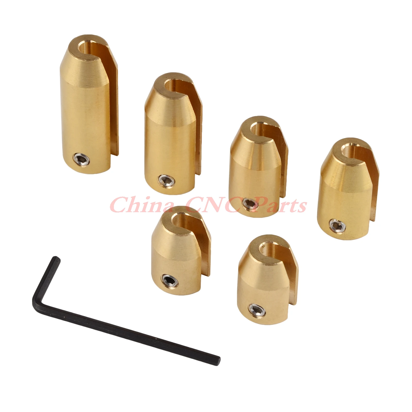 6 Pack Reusable Motorcycle Brass Wheel Spoke Balance Weights For Harley