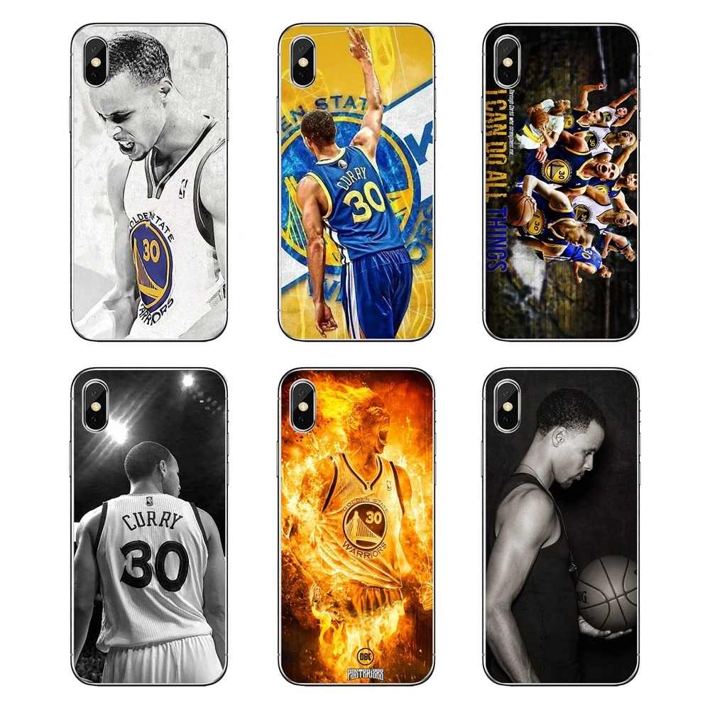 

Transparent Soft Cases For iPod Touch iPhone 4 4S 5 5S 5C SE 6 6S 7 8 X XR XS Plus MAX Basketball MVP Stephen Curry 30 Crazy mad