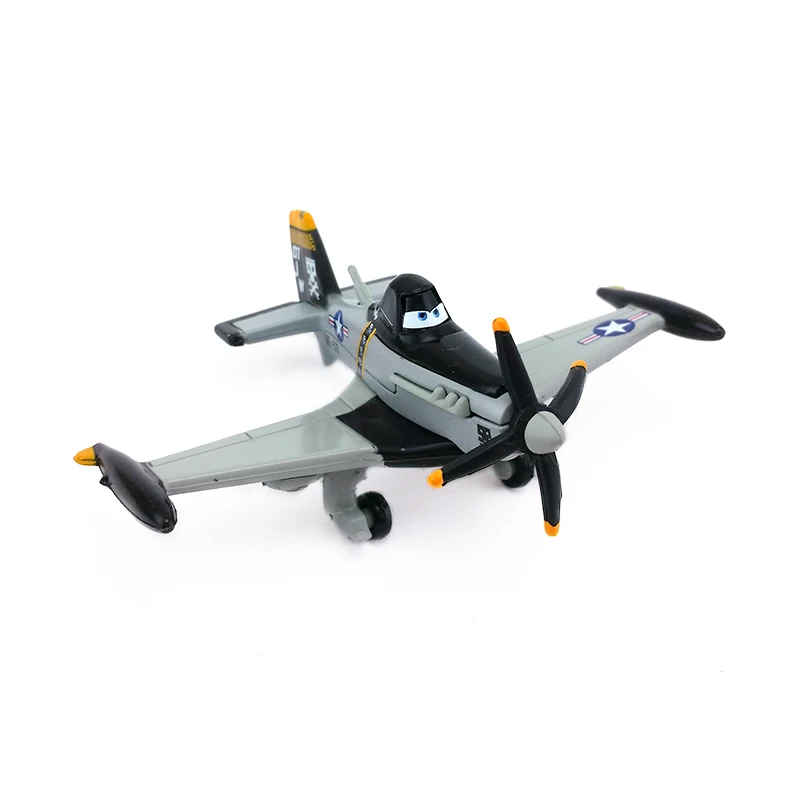 Дисней Pixar Planes No.7 Jolly Wrenches Dusty Crophopper 1:55 литья под давлением металлическая