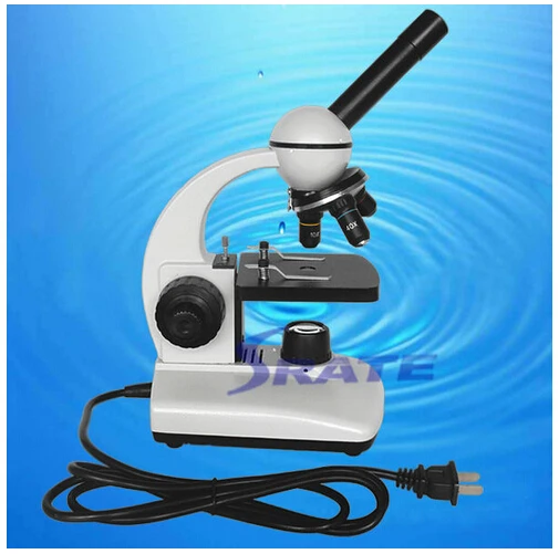 

40X-400X Monocular Biological Microscope w/ Incandescent Lamp for Bid Tender Junior High School Students Teaching Microscope
