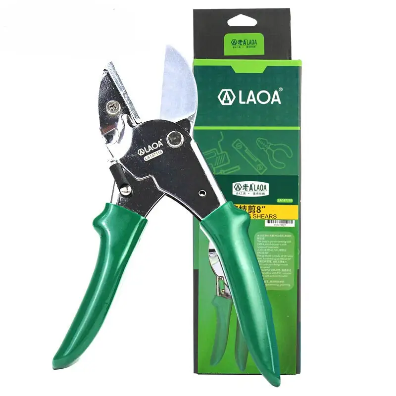 Садовые ножницы LAOA садовые SK5 8 дюймов Диапазон резки 15 мм 20 мм|garden scissors|scissors for