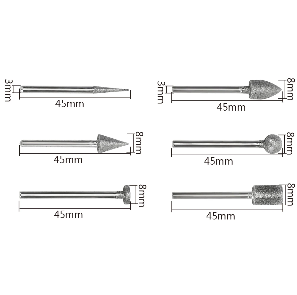 NICEYARD для Dremel вращающиеся инструменты Электроинструмент Аксессуары для гравировки и шлифовки для Dremel набор инструментов наждачные головки для шлифовки