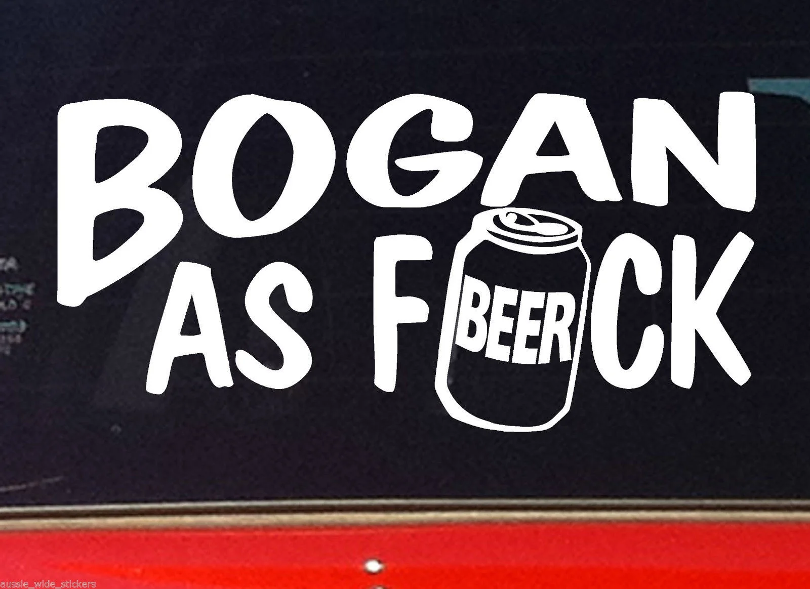 Car Styling For BOGAN AS Aussie BNS Redneck Country Ute Funny Stickers