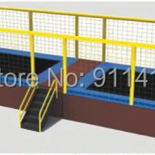 Парк аттракционов детский 2 в 1 батут кровати CIT-A1524