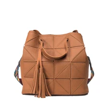 Brand women 2 pcs/set handbags female tote bag women Composite Bag With Tassel ladies shoulder bags 769