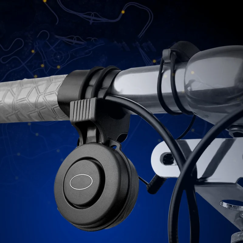 

Bike Bicycle Bell Electric Bicycle Horn USB Timbre Bicicleta Cycling Handlebar Alarm Loud Horn Invisible Ring Bell 120 db