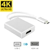 Cable convertidor de vídeo tipo C a HDMI, compatible con 4K, 1080P, AV, adaptador de aleación de aluminio, USB-C, Dock, para Macbook a HDTV ► Foto 1/6