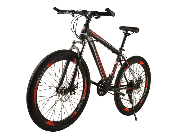Cheap Bike/Mountain bike 24-inch 26-inch steel shock absorption 21-speed Aluminum alloy mountain bikes Variable speed bicycle 10