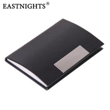 

whole sale 5pcs/lot Free shipping promotion item Men and Women Metal& PU leather credit ID business name card case holder NMS002