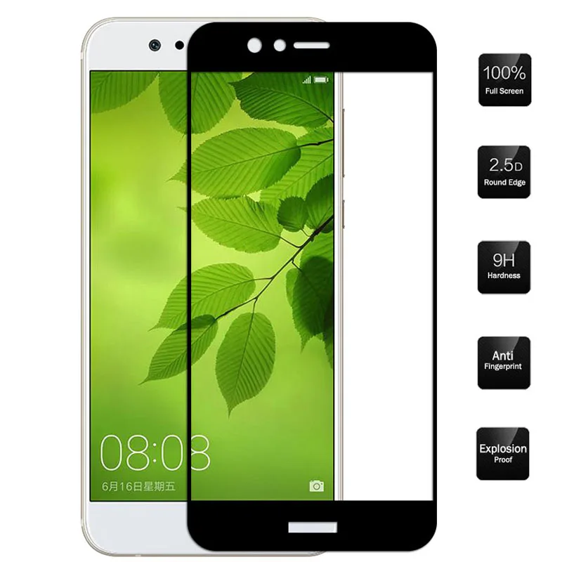 Защитное стекло ShuiCaoRen Высокопрочное 9H 3D полное покрытие для Huawei Nova 2 Plus|screen protector