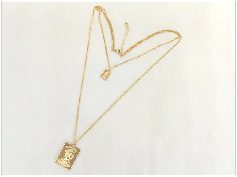 Women Head Necklace  (1)