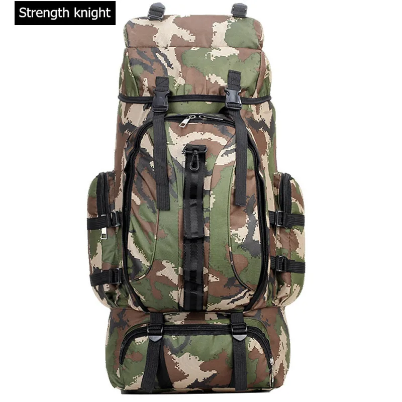 70L Men Military Backpack Large Capacity Camouflage Bag Women