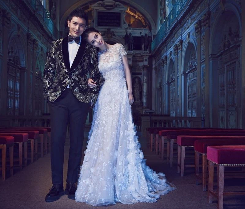 Angelababy Same Style Evening Dresses Long Flower Fairy Lace Prom Formal Dress Gowns Backless Sexy Exquisite Club Party Robe Hot Robe Cotton Dress Models For Womendress Plaid Aliexpress
