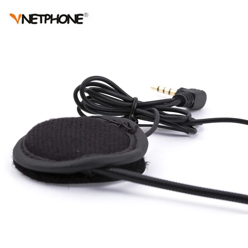 Vnetphone 3,5 мм микрофон динамики гарнитуры и шлем домофон зажим для V4 V6 мотоцикл Bluetooth домофон