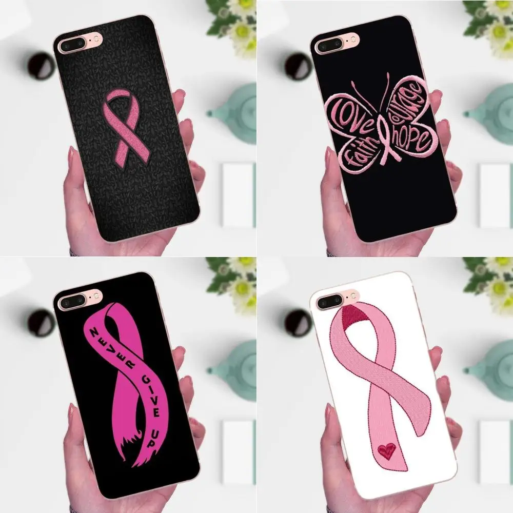 Newest Phone Cases Girl Breast Cancer Pink Ribbon Better For Apple iPhone 4 4S 5 5C 5S SE 6 6S 7 8 Plus X XS Max XR | Мобильные