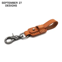 Мужской брелок из натуральной кожи, металлический автомобильный брелок для ключей, многофункциональный инструмент wo, мужской брелок для ключей