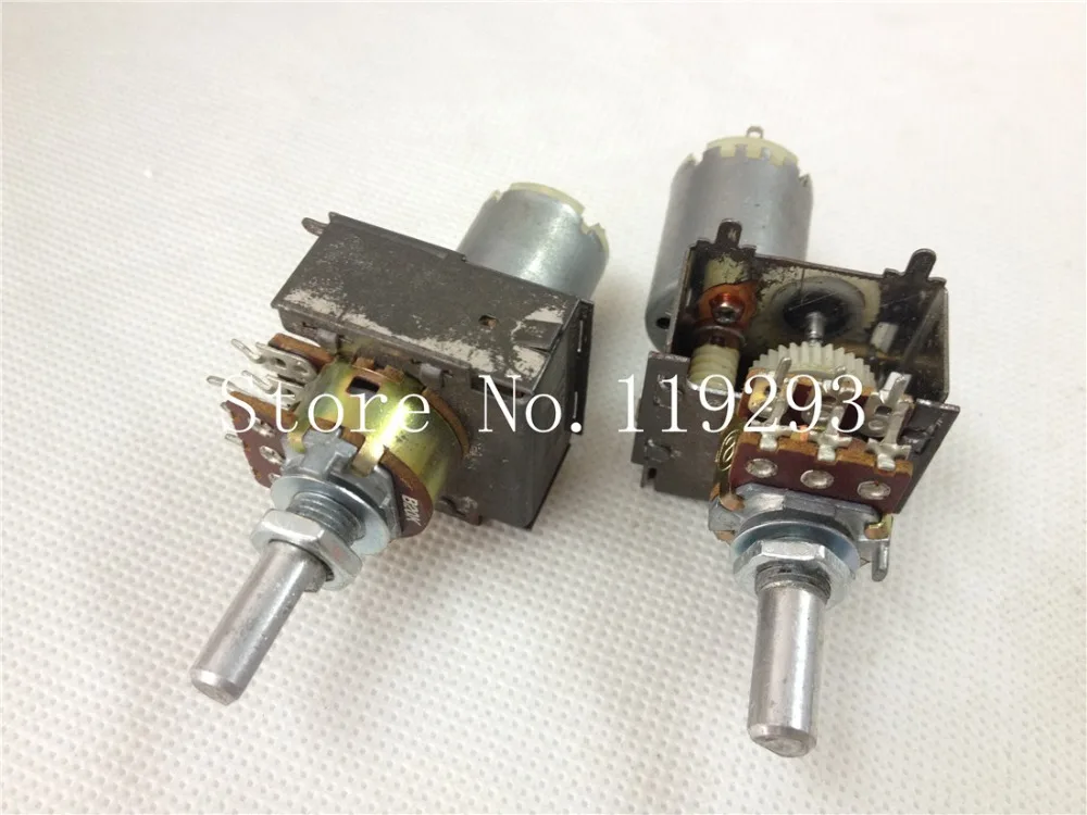 [BELLA]Taiwan ALPHA 148 type double с потенциометром двигателя B20K 5 шт./лот|double protector|double eyedouble sided