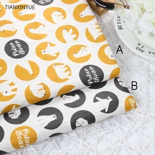 TIANXINYUE Catoon bear ткань 95% хлопок ткань шитье одеяло Скрапбукинг метр ткань для штор