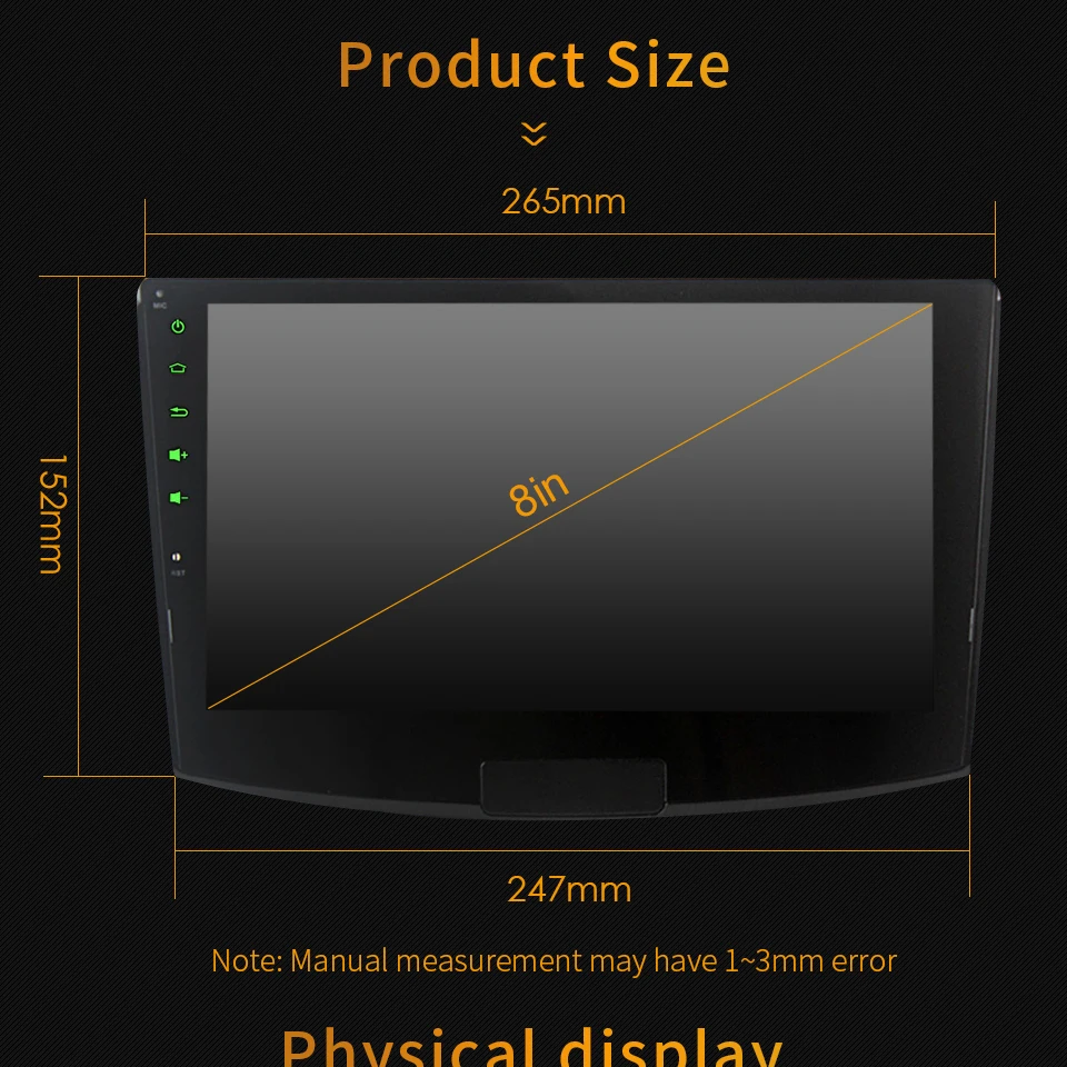 Top KLYDE 10.1" 4G Octa Core Android 8 7.1 4GB RAM+32GB Car DVD Multimedia Player For VW Magotan Passat B6 B7 CC 2012 2013 2014 2015 5