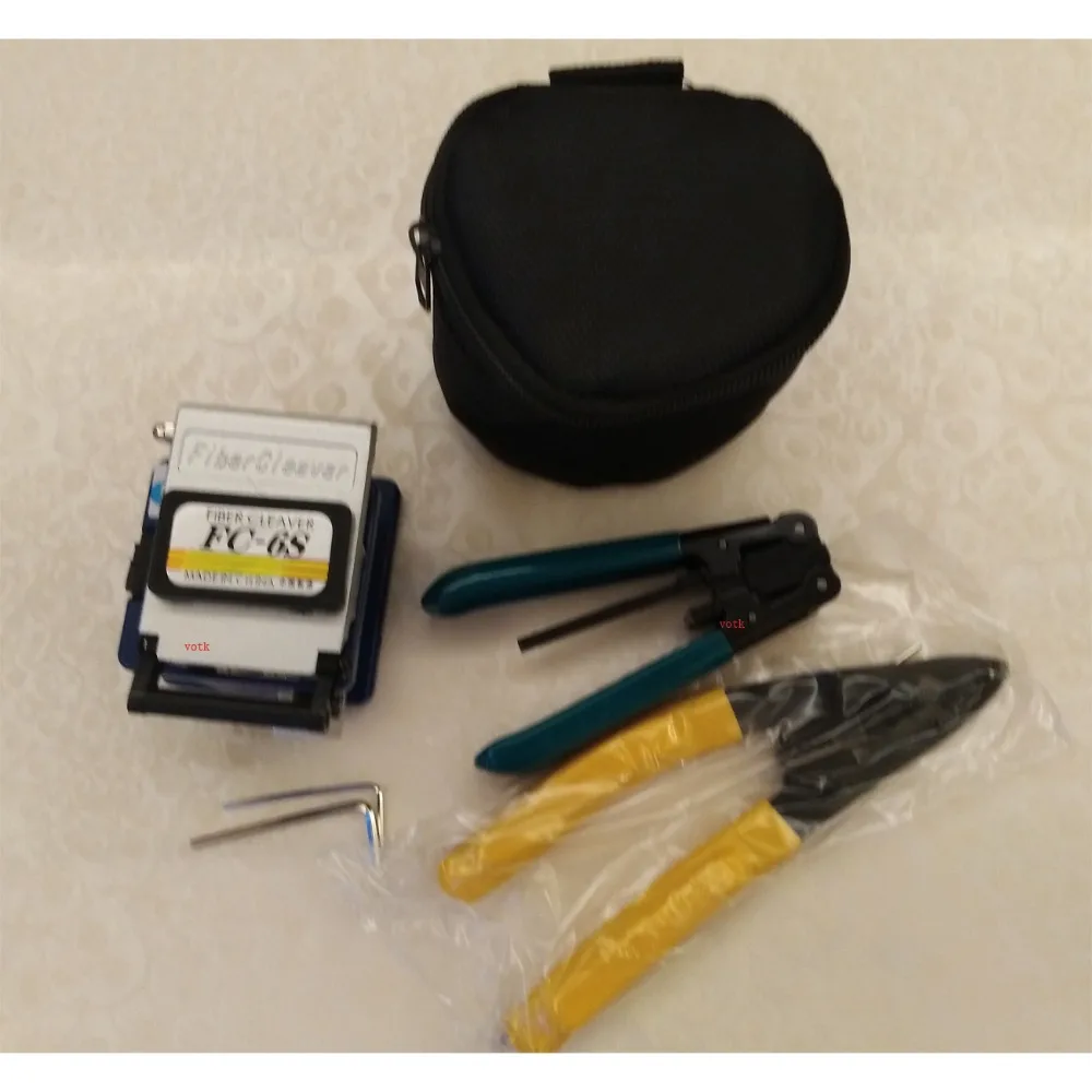 

SUMITOMO FC-6S Optical Fiber Cleaver Fiber Cleaver fiber cable cutting tools with waste box CFS-2 Miller pliers cable stripper