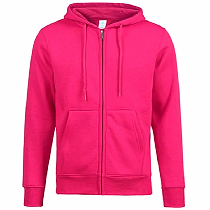  2019 New Hoodies Brand Men Casual Solid Sweatshirt Male Hoody Hip Hop Autumn Winter Zipper Hoodie M