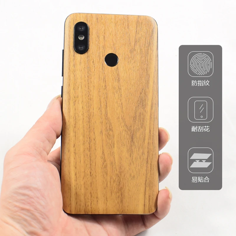 Back Film For Xiaomi Mi 8 Sticker MI8 Film Ultra thin Wood Skins Back Cover Screen Protector Protective Film For Xiaomi Mi8 Mi 8 (2)