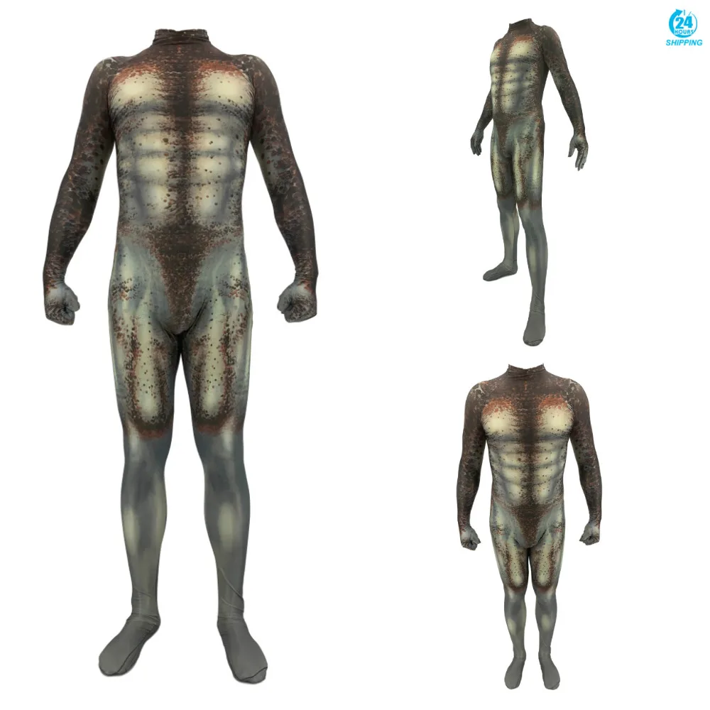 

3D printing Predator Cosplay Costume 3D Printing Spandex Lycra Zentai Bodysuit Suit Jumpsuits Jumpsuits & Rompers