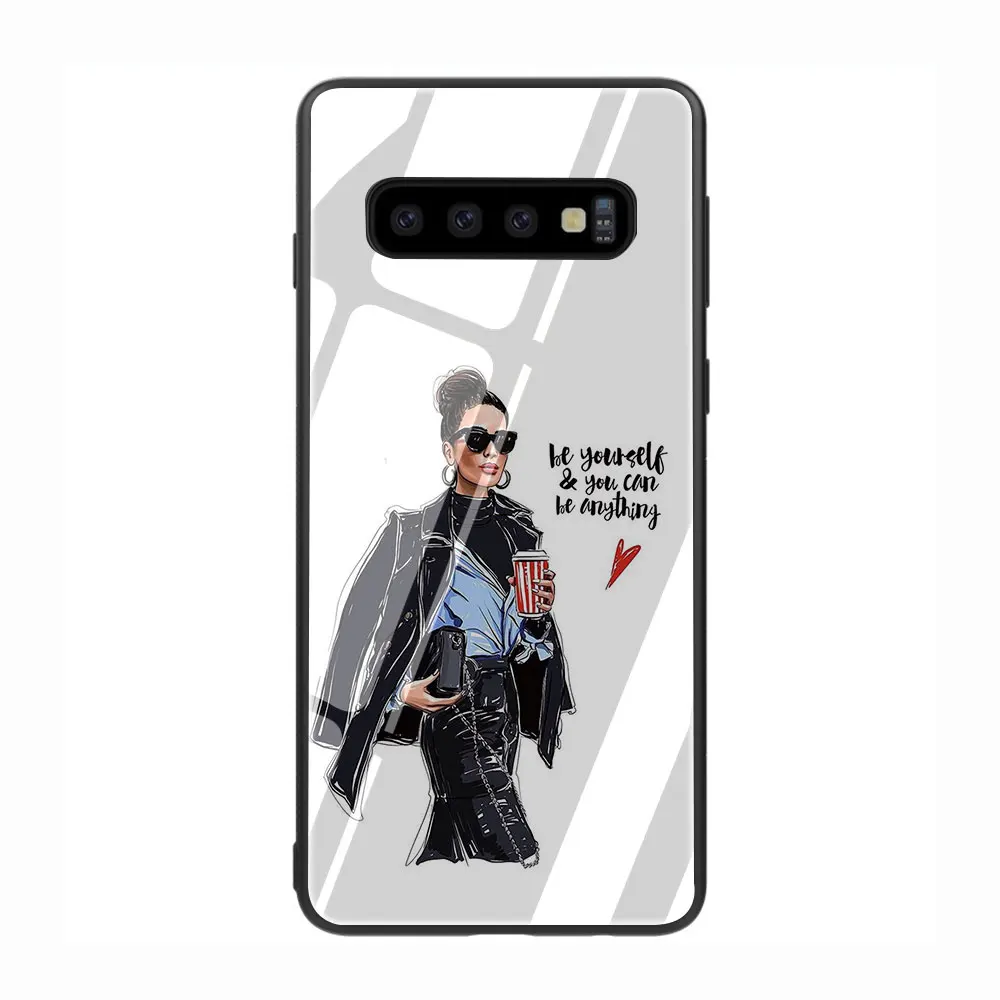  Queen Princess для девушек визуально увеличивающие boss кофе закаленное стекло из