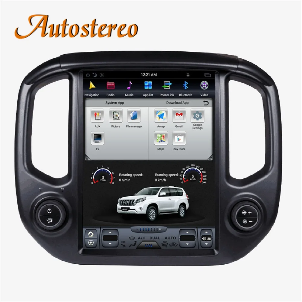 Sale Android Tesla style Car GPS Navigation For Chevrolet Colorado/GMC CANYO headunit multimedia radio tape recorder IPS no DVD IPS 5