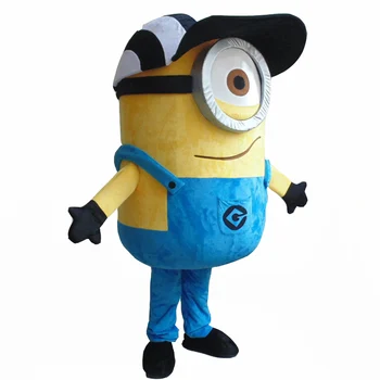 

on sale! free shipping,15 styles minion mascot costume for adults mascot costume