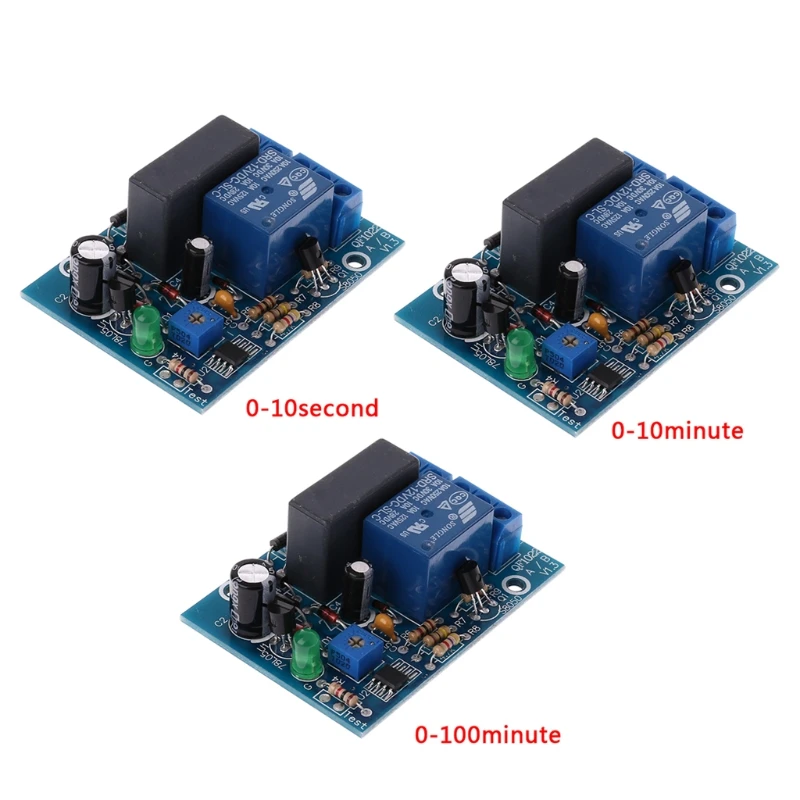 

AC 220V Adjustable Timer Delay Switch Turn On/Off Time Relay Module