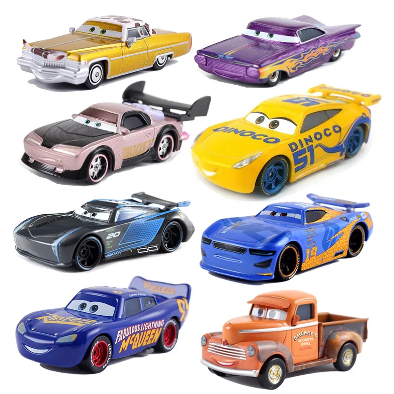 Новинка игрушечная машинка Disney Pixar машина 3 2 Молния Маккуин модель 1:55 из литого