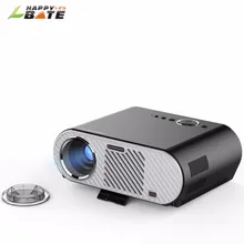 HD 720 P светодиодный проектор GP90 1280×800 видеопроекторы Поддержка 1080 P HDMI USB VGA 3200 люмен для дома Кино Театр Видео Movie