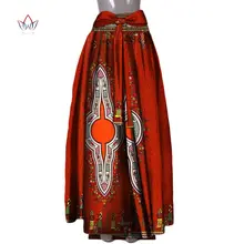 Летняя женская длинная юбка макси для женщин африканская Дашики для женщин Базен riche robe longue femme плюс размер юбка натуральная wy117