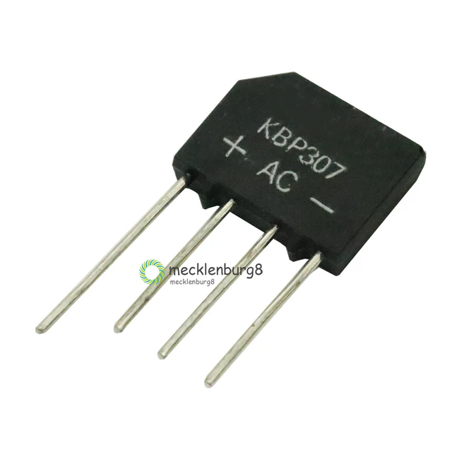 5 pcs 3A 700 V KBP307 diode bridge rectifier KBP 307 Power