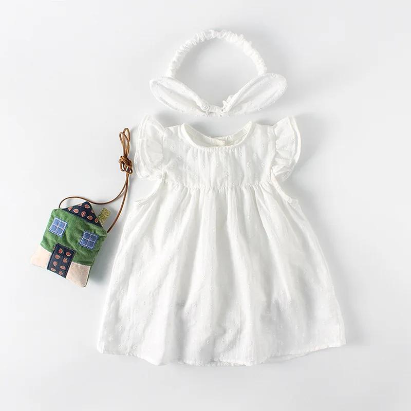 

Infant Princess Jumpsuit Newborn Baby Rompers 2019 Summer Brand Baby Girl Clothe Lace Floral Cotton White Baby Romper Dress