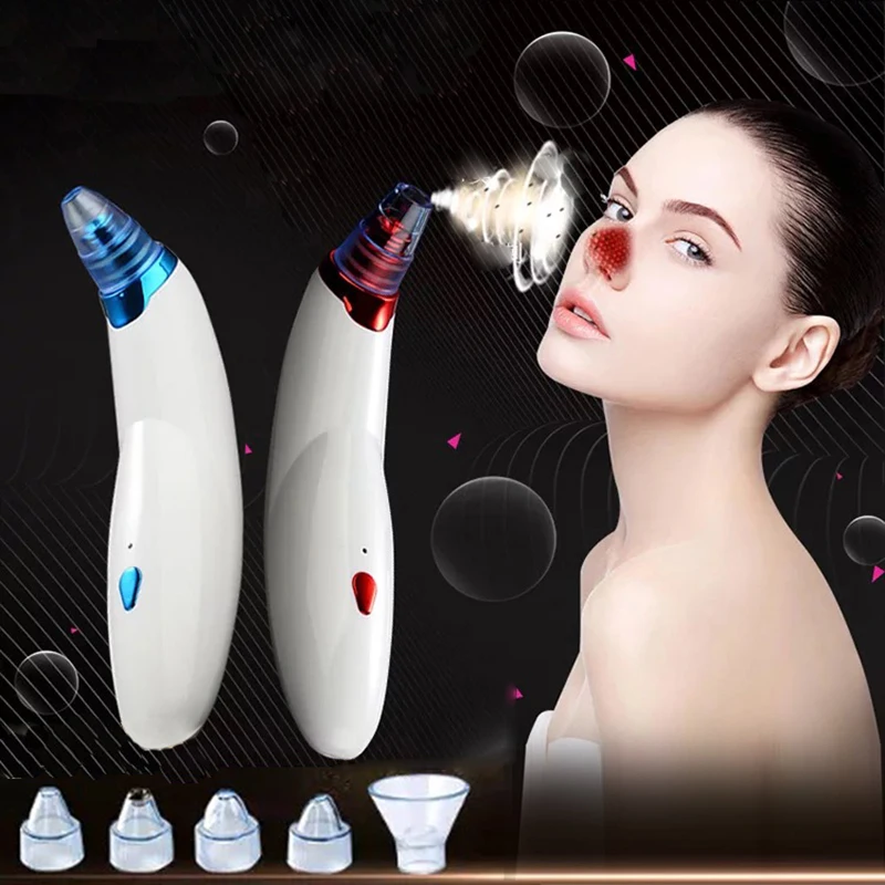 Vacuum Blackhead Remover Facial Pore Cleaner Nose Acne Comedo Suction Spot Cleaner Face Massager Pimple Remover Vacuum Cupping