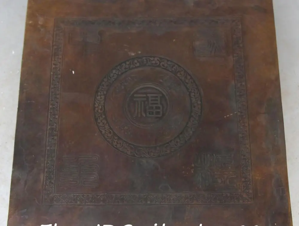 

Old Heavy Pure Bronze China Palace Bronze Round 32 Chess XiangQi Box Set Statue