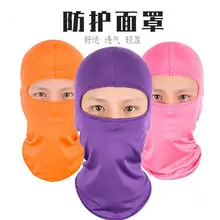 Маска для езды на мотоцикле, лыжах, шеи, для защиты, для улицы, Балаклава, маска на все лицо, ультра тонкая, дышащая, ветрозащитная