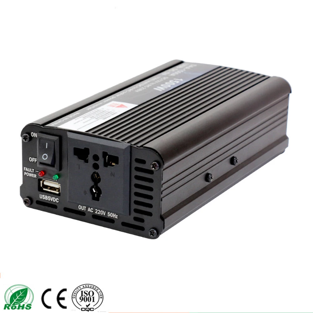 500 ватт DC12V к AC220V портативный автомобильный инвертор зарядное устройство